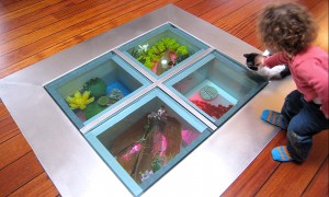 Ground aquarium